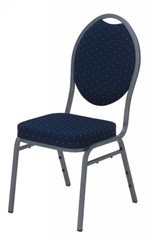 Luxe stoel blauw