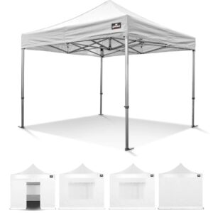 Easy up tent 4×4 meter Wit – Professioneel ( incl. op & afbouw )