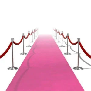 Roze loper 1 m breed | Verkoop prijs per meter