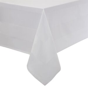 Tafellaken wit 270 x 140 cm – Satijnband