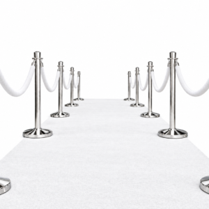 Witte loper 1 m breed | Verkoop prijs per meter